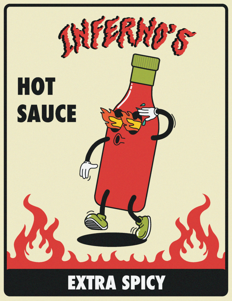 Inferno's Hot Sauce Ad